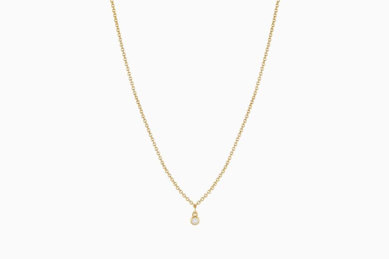 best necklaces women vincero sapphire pendant review - Luxe Digital
