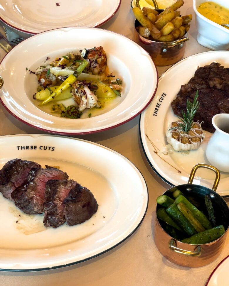 three cuts steakhouse dubai review main course - Luxe Digital